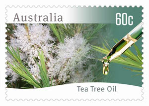 Australian postage stamp - TeaTree