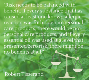 Tisserand Institute Risk vs. Benefit